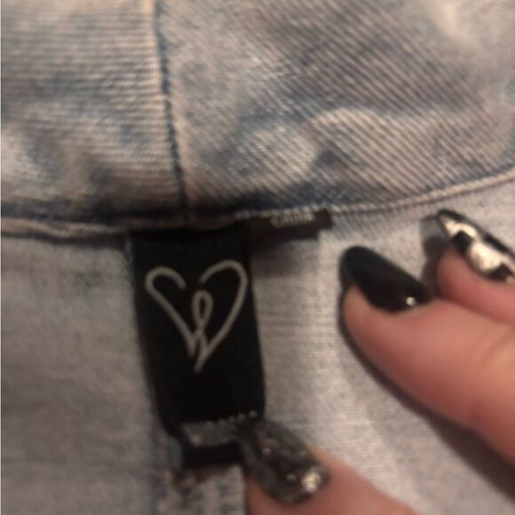 Windsor Light Blue Cropped Jacket with Embellishments - Picture 2 of 5